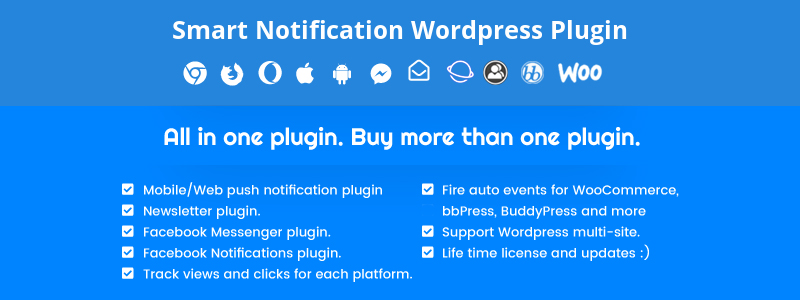 Smart Notifications Premium WordPress Eklentisi